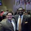 With Bishop Harry R. Jackson, Hope Christian Center, Washington D.C.
